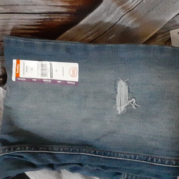 Boys Size 10 Husky Slim Fit Jeans NWT - Picture 3 of 10